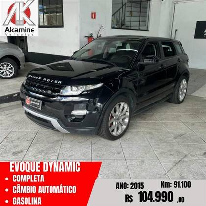 LAND ROVER RANGE ROVER EVOQUE 2.0 DYNAMIC 4WD 16V GASOLINA 4P AUTOMÁTICO